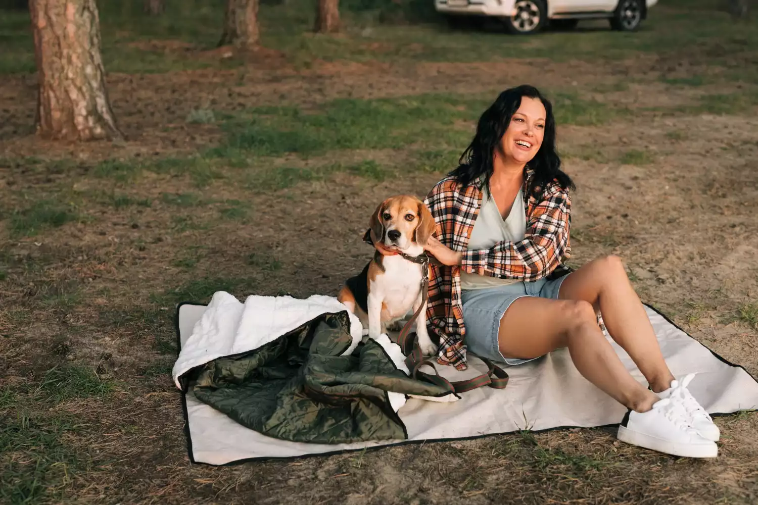 canvas picnic blanket