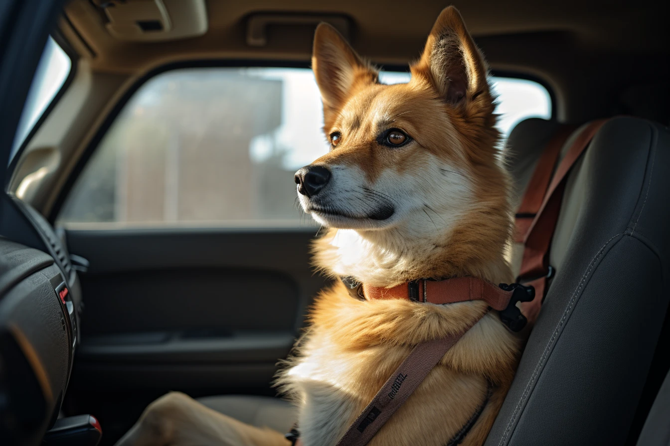 Nissan Altima Dog Car Seat for Norwegian Lundehunds