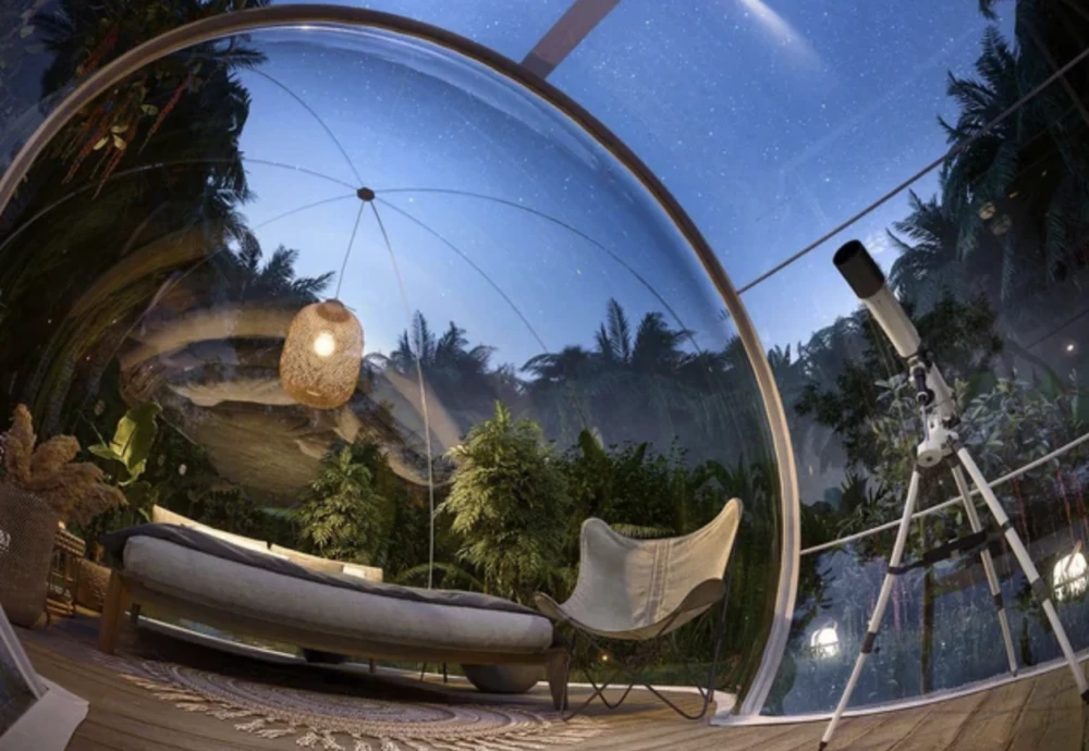 stargazing bubble tent