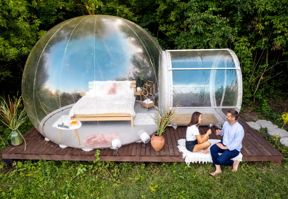 stargazing bubble tent