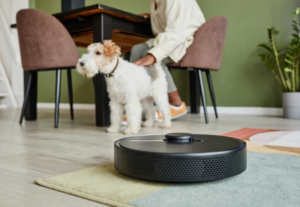 white robot vacuum cleaner