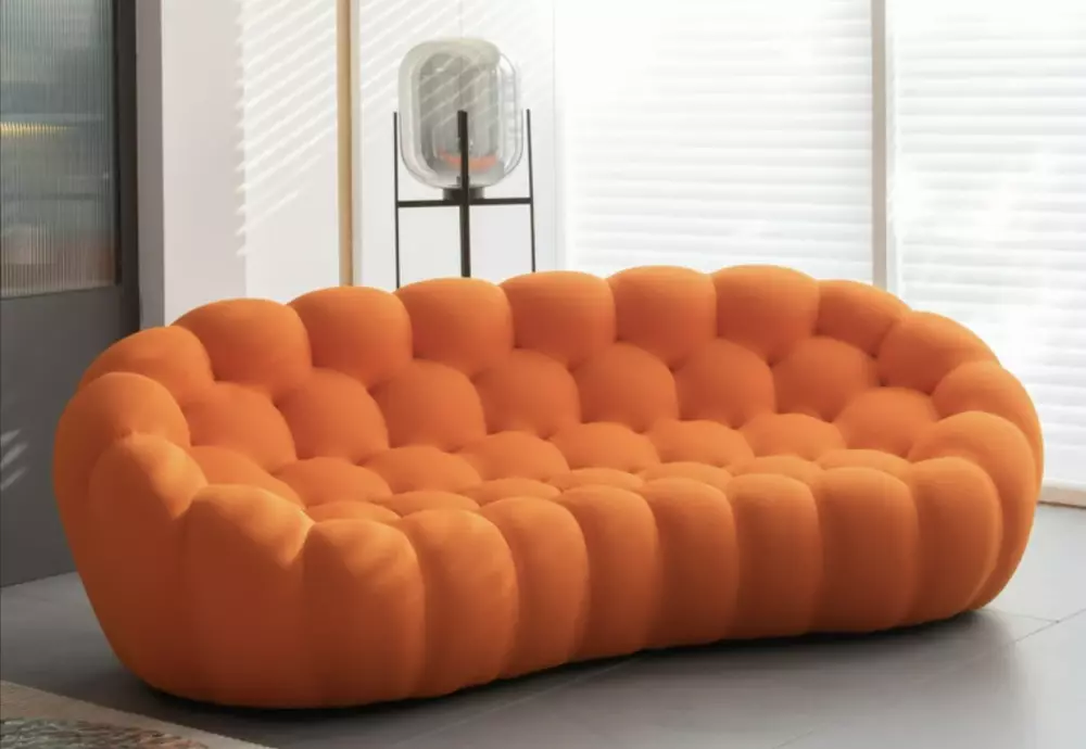 living room decor with the cloud couch